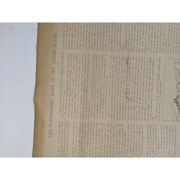 US Dept of the Interior geological Survey Map Mt Grace MA NH Vintage 1946 - Picture 9 of 13